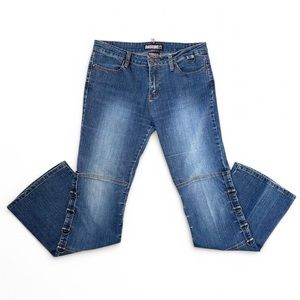 Vintage Y2K Bubblegum Jeans with D Ring Details